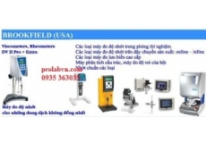 Máy đo độ nhớt, độ lưu biến